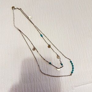 Elegant Turquoise Layered Necklace